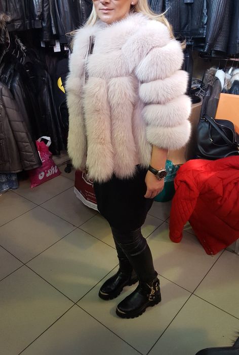 Дамско яке от лисица