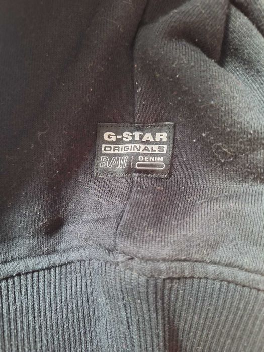 G-Star Raw Graphic Sweatshirt Pulover Mărimea L Negru Big Logo Print