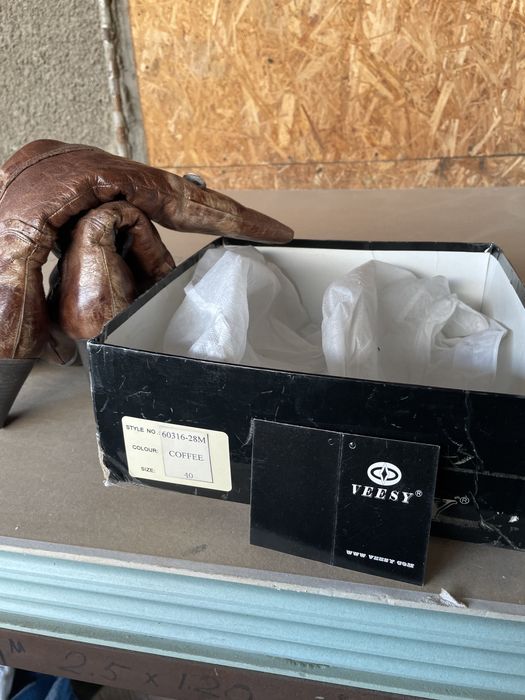 Сапоги кожанные 40 размер