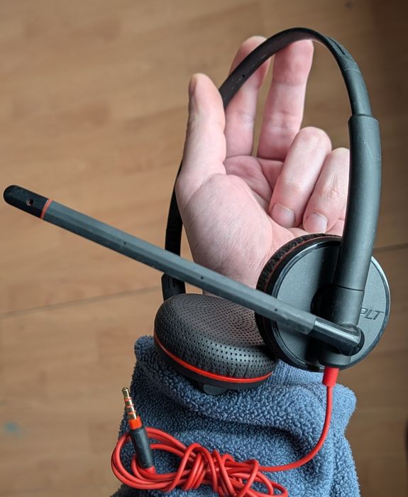 Căști Call Center Plantronics Blackwire C3225 – Conexiune Jack 3.5m