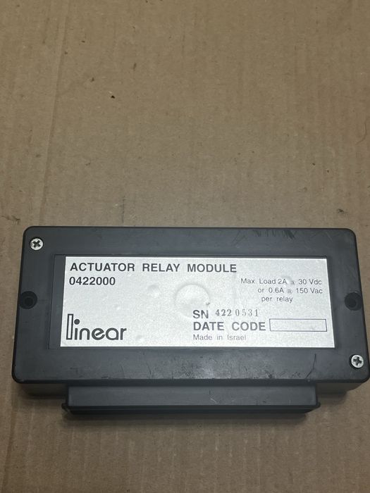 Modul relee industrial Linear 0422000 Actuator Relay Module – Made in Israel