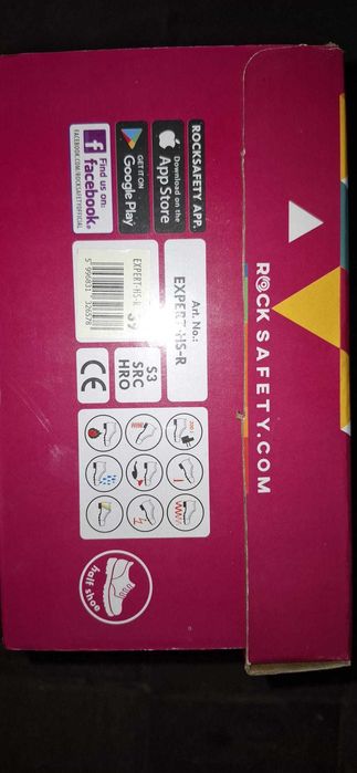 Pantofi de protecție S3L, SR, HRO, FO Marimea 39