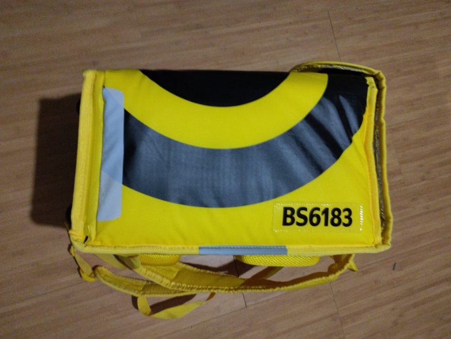 Сумка для доставки еды термо сумка