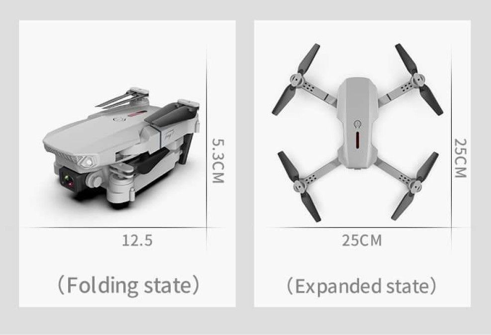Дрон 4к HD двойна камера