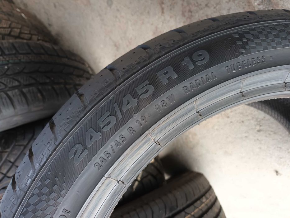 1 Нова лятна гума 245/45R19 Continental SportContact 3* RunFlat 98W XL