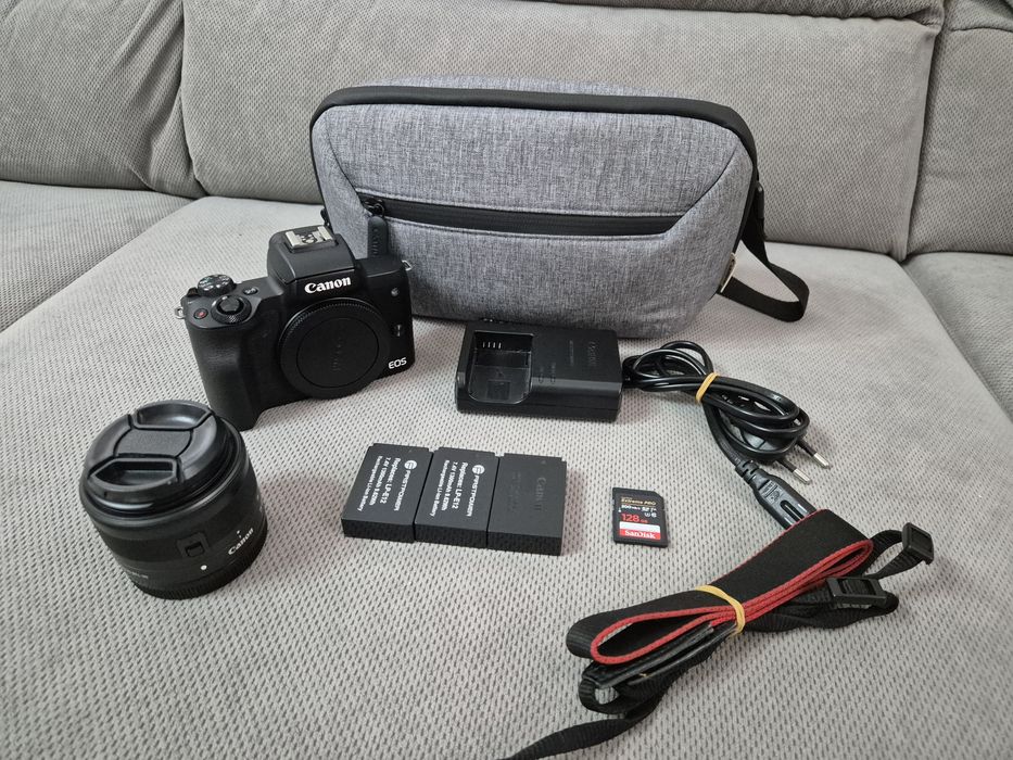 Canon Eos M50 pachet complet