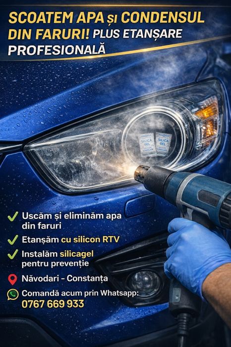 Polish Faruri ,Detailing Auto ,Electrica Auto,Diagnoza Auto ,Navigatii Auto , Lumini Ambientale Constanta-Navodari
