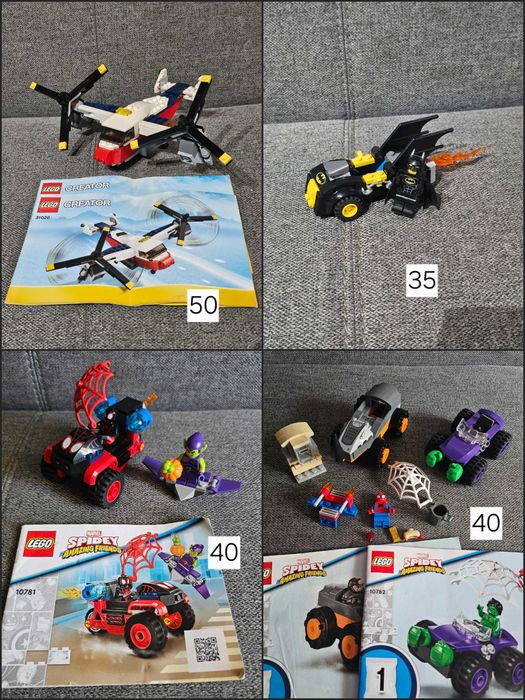 Lego creator/technic/super heroes/speed champions