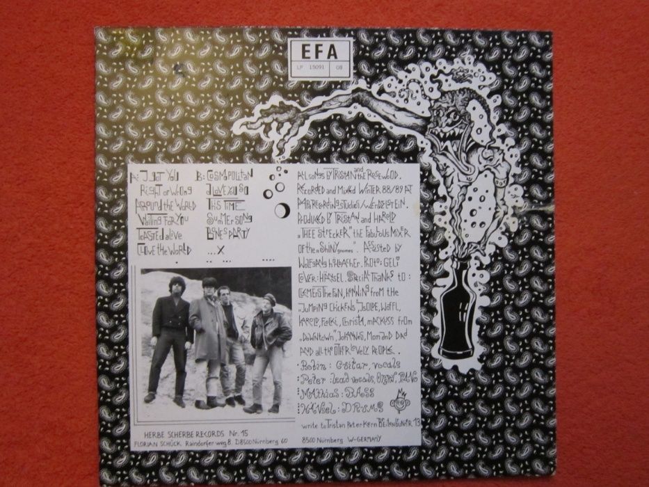 vinil Tristan &The Rosewood-DropTheJob&  Jumble-Psychedelic,Indie Rock