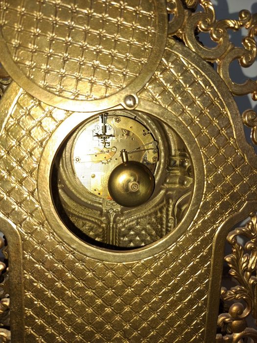 Ceas FRANZ HERMLE IMPERIAL BAROQUE 8 days Alamă/Bronz 8 DAY Clock 1982