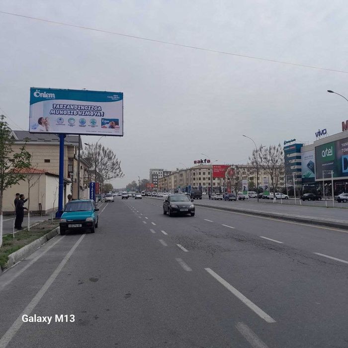 Bilbordlarda reklama Namangan | Реклама на билбордах  в Наманга