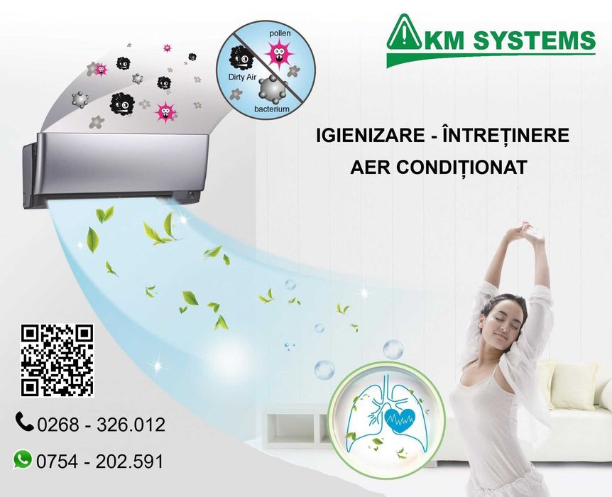 Montaj Aer conditionat - service - igienizare / Climatizare - ventilatie
