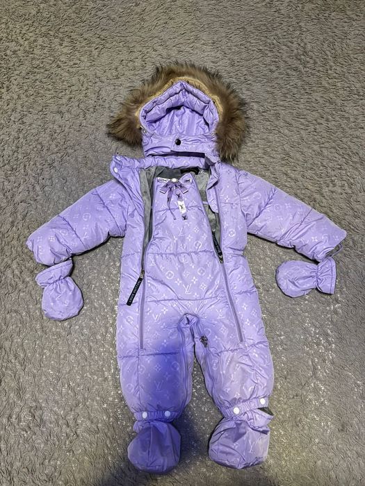 Комбинезон детский и шапочка