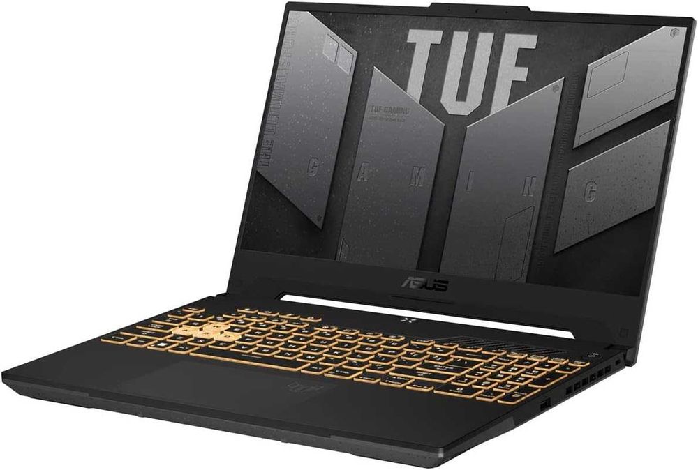 ЧИСТО НОВ Гейминг лаптоп ASUS TUF i5-12500H, 17.3'', 16GB / 512GB SSD