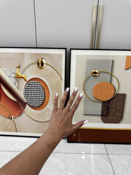 3 картины настенные