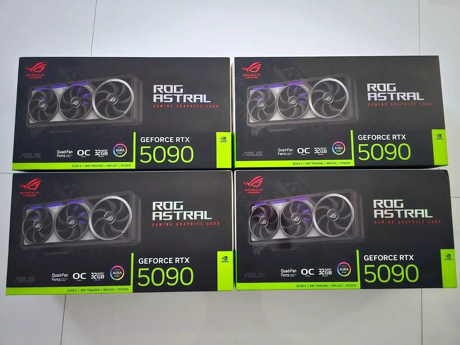 Asus Rog Astral GeForce RTX 5090 32GB. Доставя се от Полша.