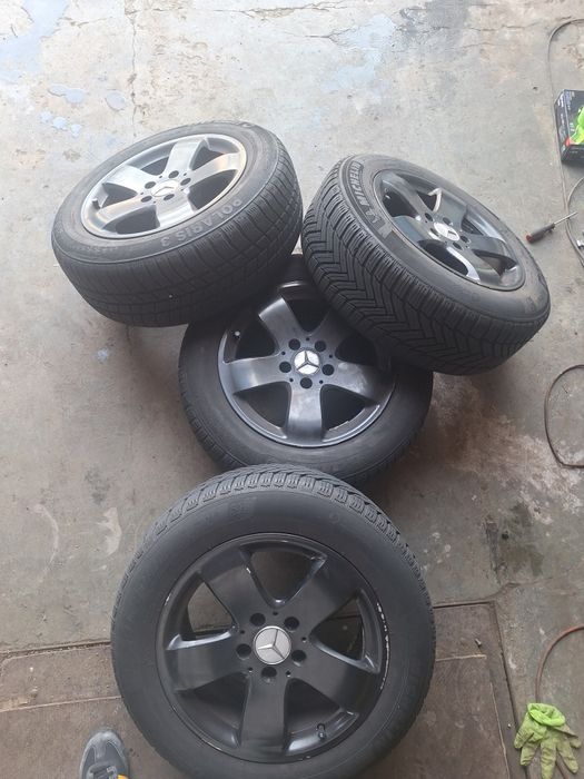 Jante mercedes cu cauciucuri 205 60 R16