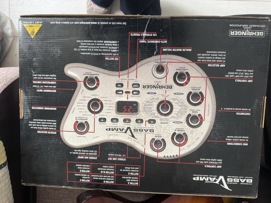 Бас-гитара Behringer