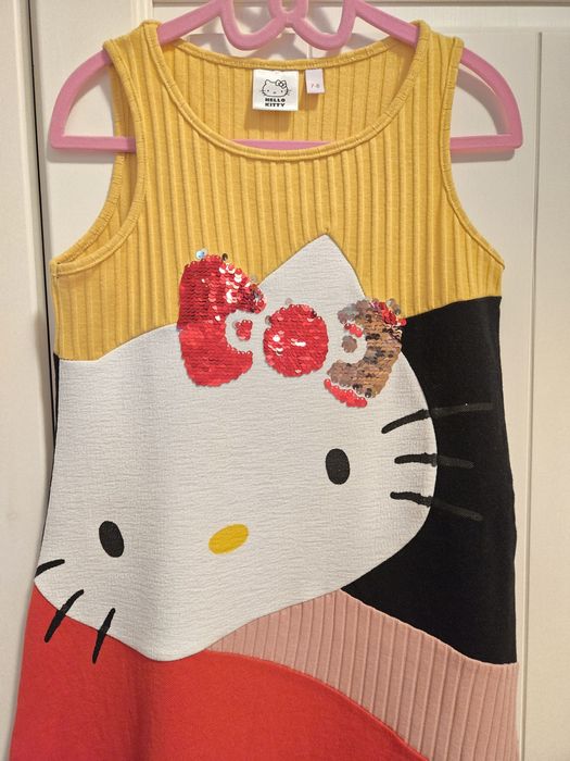 Rochie fetițe Desigual Hello Kitty, 7-8 ani