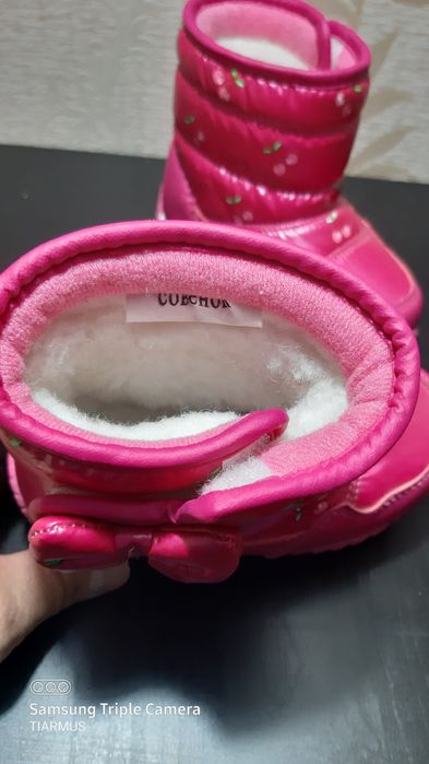 Зимние сапожки для девочки