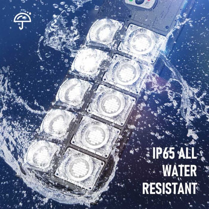 Соларна лампа W789B-5 – Мощно и ефективно LED осветление/Гаранция