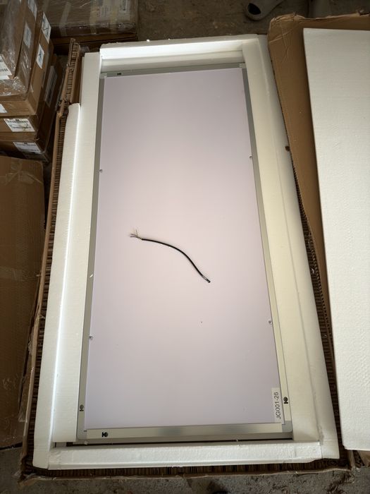 Oglinda de baie mare cu led uri