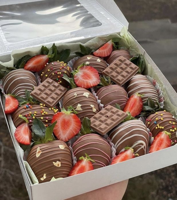 Клубника в шоколаде