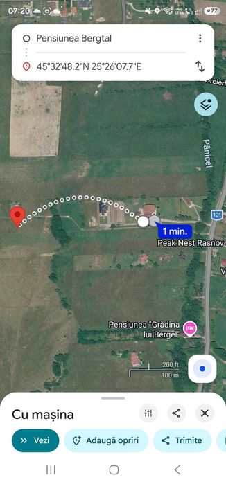 Proprietar, ofer spre vânzare teren intravilan Rasnov