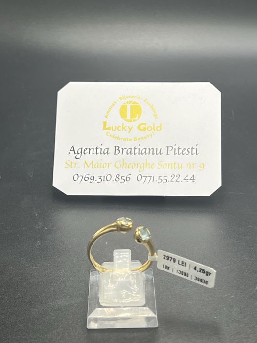 Inel aur 18k 4.25 gr marimea 20 cod 13890