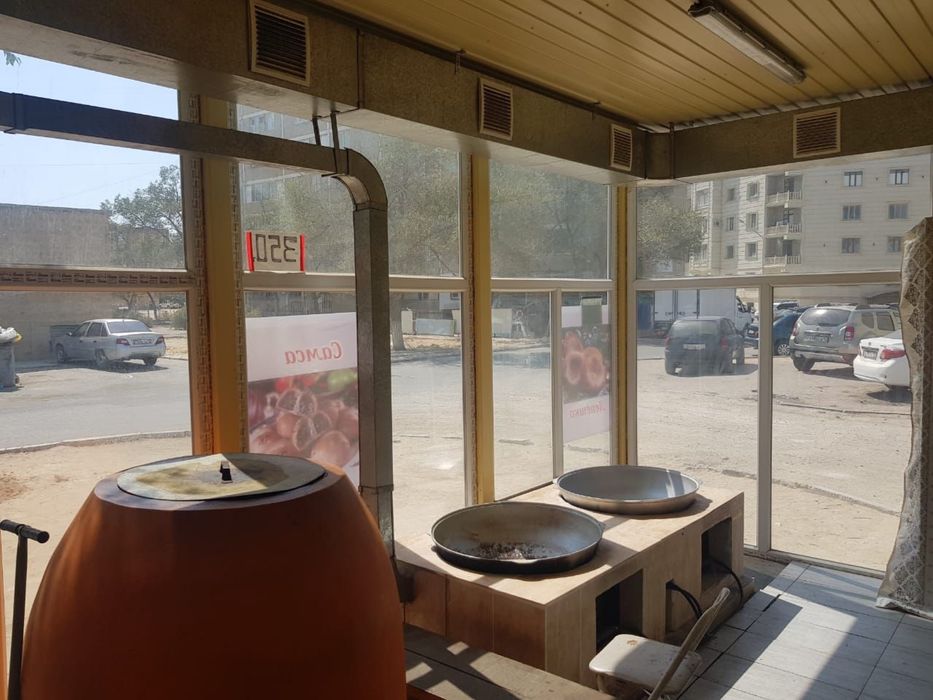 Киоск, тандырная с казанами