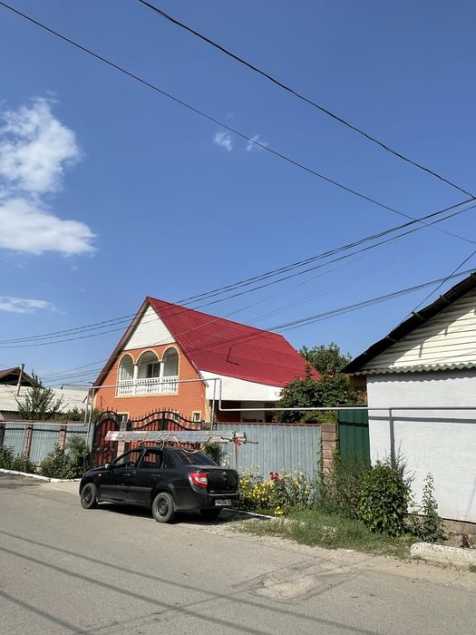 Покраска крыш дом фасады