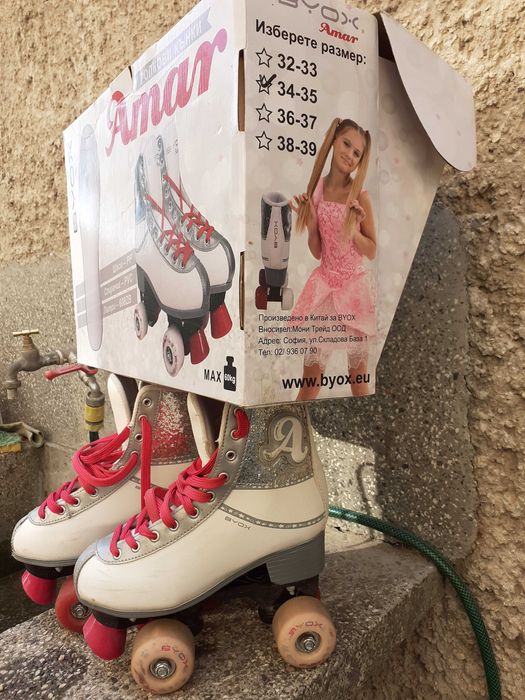 Продавам ролкови кънки, размер 34-35