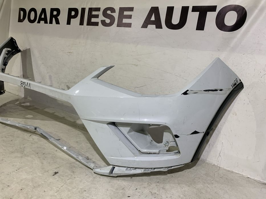 Bara fata Seat Arona, 2018, 2019, 2020, 2021, 2022, 2023, cod origine OE 6F9807221B, cu gauri pentru senzori de parcare (6).