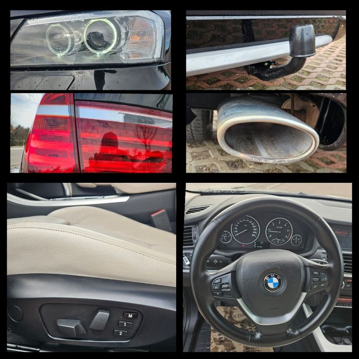 BMW X3/F25/Euro 5/Automat 2.0d/4×4/ X-Drive/Piele/Navi/Xenon