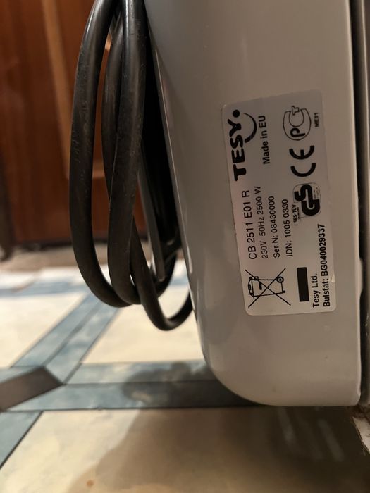 Calorifer electric pe ulei Tesy