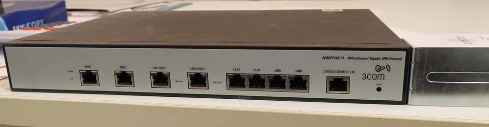 3Com OfficeConnect Gigabit VPN Firewall – funcțional