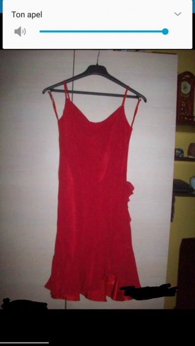 Rochita rosie de ocazie