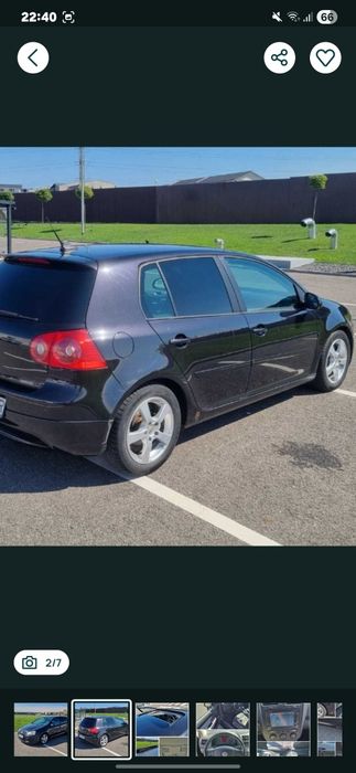 Dezmembrez piese golf 5 benzină negru