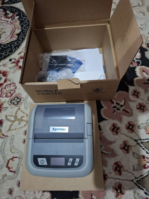 Принтер Xprinter XP-P323B серый Bluetooth