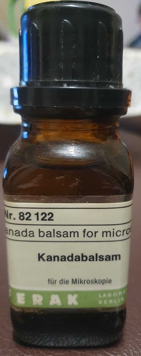 Канада балсам за микроскопия