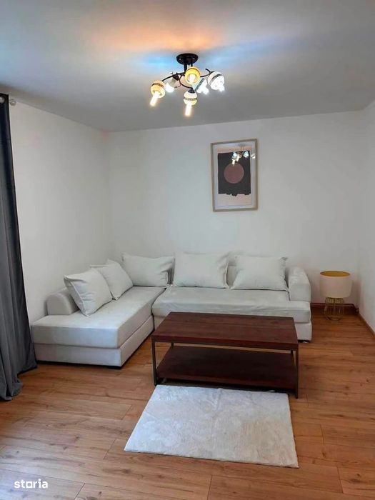 De inchiriat apartament cu 2 camere, renovat, mobilat si utilat 300e