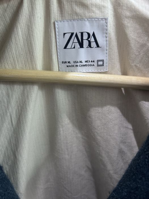 Бомбер zara на осень