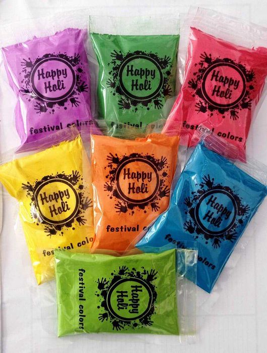 Холи. Фестивальные краски Холи.