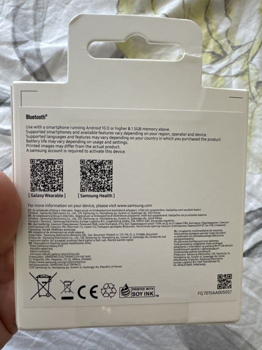 Смарт часовник Samsung Galaxy Fit3