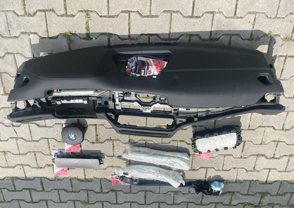 BMW seria 3 4 FACELIFT - plansa de bord - kit airbag - set centuri