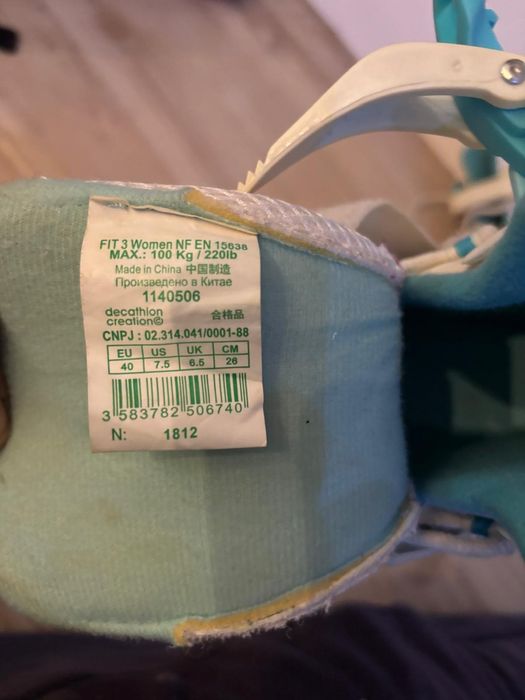 Patine gheață marimea 40