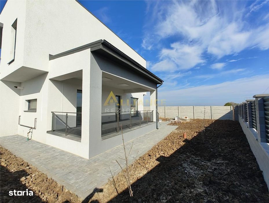 Casa moderna - P+1E,- 3 dormitoare - 115 mp utili - teren 364 mp