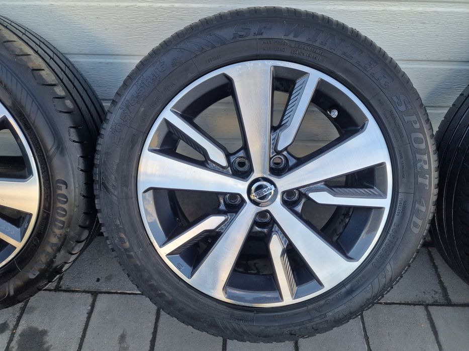 Jante aliaj Nissan R16 16x6 1/2 J cu cauciuc 205/55 R16
