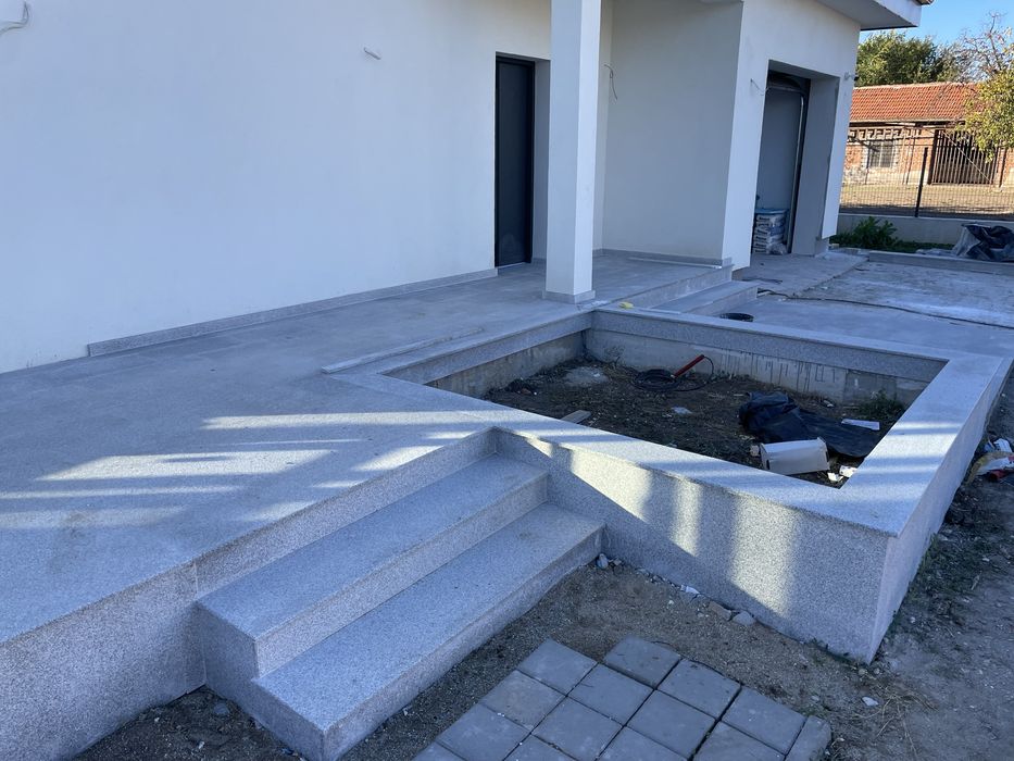 Стъпала от гранит мрамор травертин