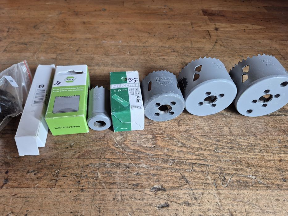 Set carote Reca Hikoki  Bimetal de 20 la 70